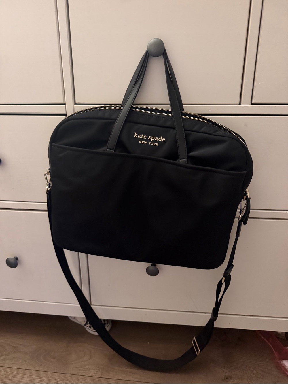 kate spade New York Black laptop Shoulder Bag
